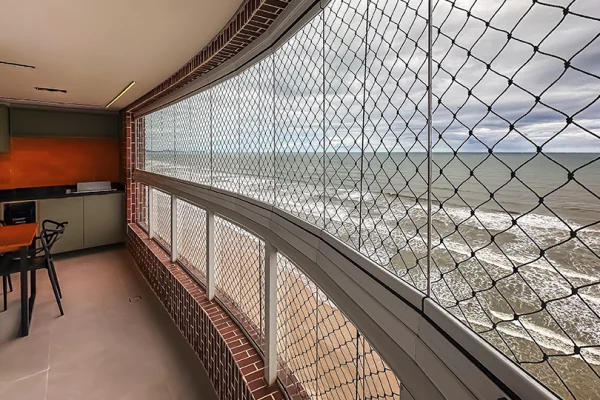 Sacada gourmet frente ao mar — Apartamento à venda em Mongaguá Vila São Paulo AP0031